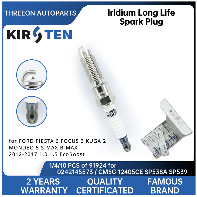 Bosch Spark Plug Iridium - KIRSTEN Iridium Spark Plug for FORD