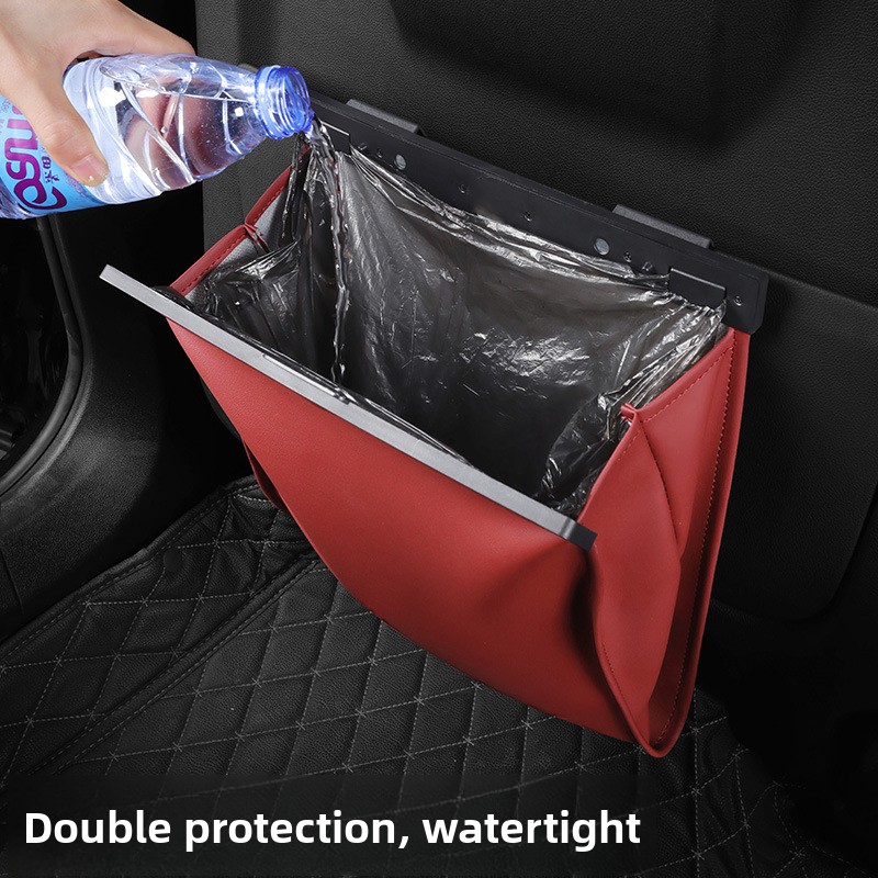 1pcs Car Leather Garbage Bags, - đánh giá và giá Leather Cleaner Interior